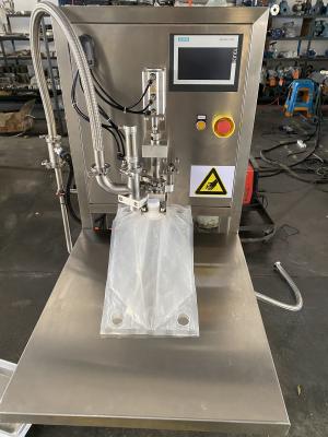 Customized Non-Aseptic BIB Filling Machine SUS304/316 For 1-25L Bag In Box Oil/Juice/Sauce Filler With PLC