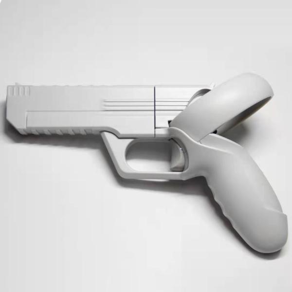 2021 New VR Game Gun Case Protective Cover Touch Controller Grip for Oculus Quest 2 Game Gun shell(1 pair)