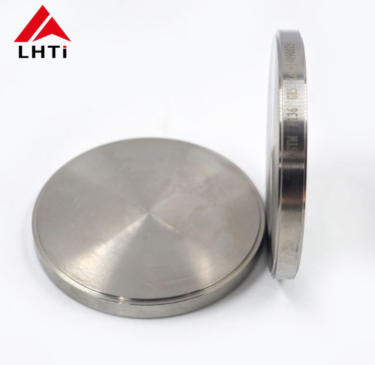 Industrial Round Silver Titanium Disc Polished 150mm-1300mm Diameter.