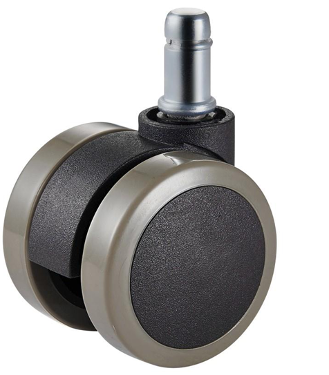 Lockable Swivel Plastic Caster Wheels with Ball Bearing for Furniture and Office Chairs