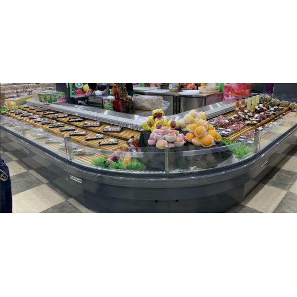 Refrigerated Meat Display Cases Come With Stainless Steel Interiors