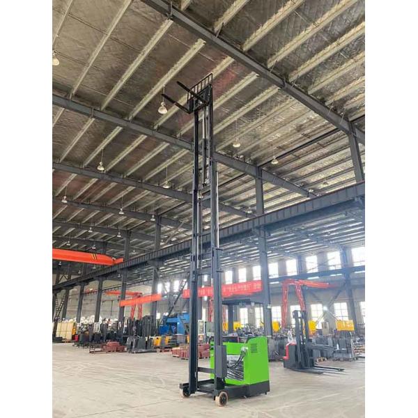 CQD15BS Electric Reach Truck 1500kg Seat Type Triplex 3m-9m Mast