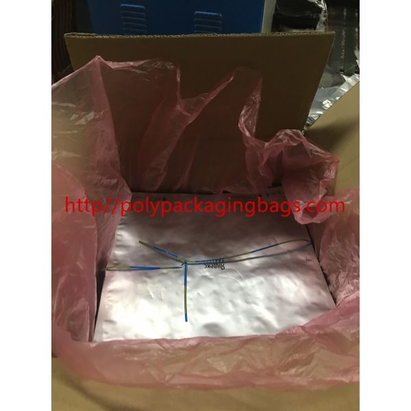 Silver foil zipper ziplock bag, packed with dried fruit, food, seeds