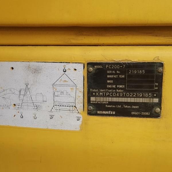 Used Excavators Second Hand Excavators Komatsu PC200 Excavator Japan Excavators
