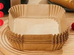 Disposable Air Fryer Paper Liners Square Parchment Liner For Microwave Oven Cooking