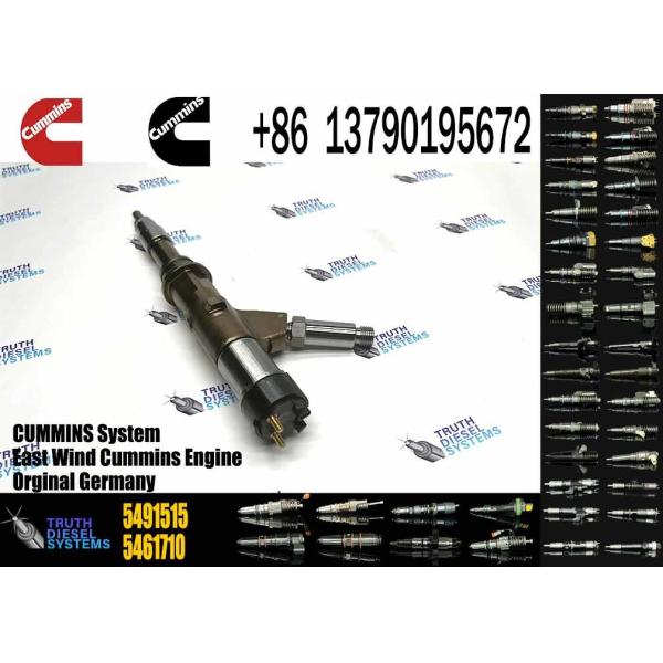 4307475 Nuevo motor diesel con boquilla de tren común Inyector 4307475 Truck Motor Parts Injector 5491515 motor diesel para Cummins ISG