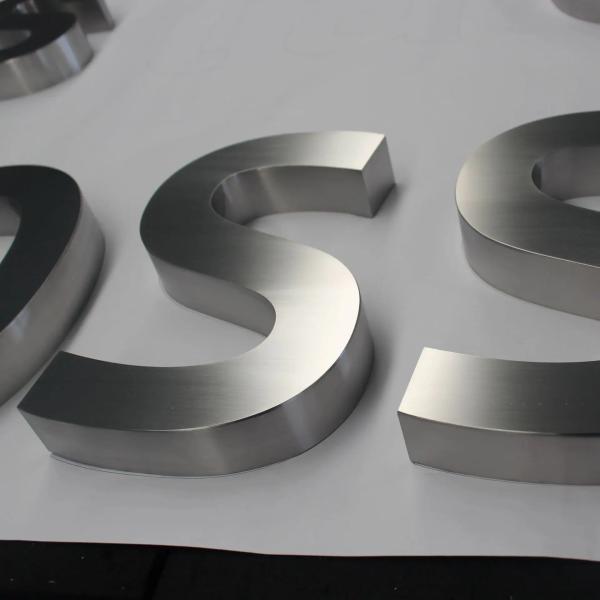 SS201 202 Sign Trim Cap 3d Printed 304L 316L Channel Letter Trim