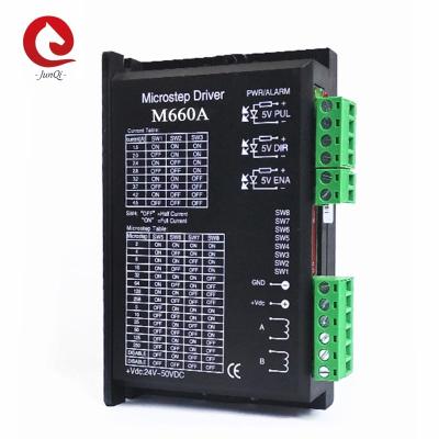 Motorista M660A do motor deslizante de 24VAC 60VAC para 2 a fase NEMA23 Nema34