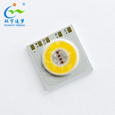 Vermelho Verde Azul Branco LED COB 8W 4 em 1 1313 RGBW COB LED Chips