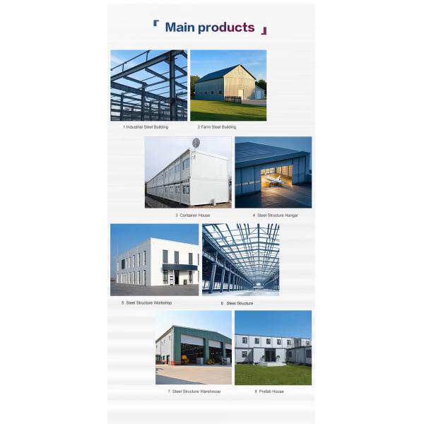 Q235 Q345 Steel Structure Chicken House Farm Poultry Shed Construction Customized Size