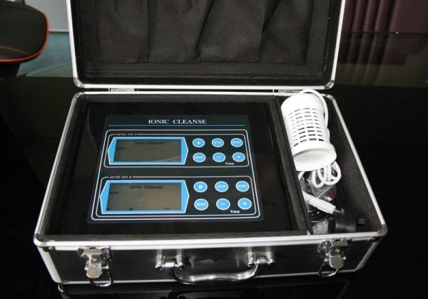 LCD Display Ion Cleanse Bio Detox Foot Spa with heating belts for Two People