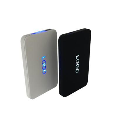Ultra Slim ABS Customized Design LED Logo Power Bank For Mobile Phone 3000mAh/4000mAH