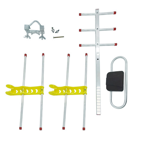 5 антенна ТВ Yagi UHF цифров HD VHF элементов дирекционная FM