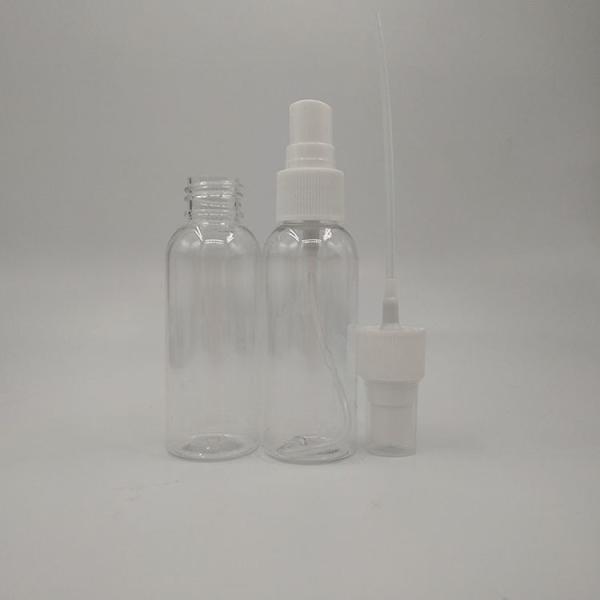 Cosmétiques PET Bouteille avec pompe à lotion Impression Filtrage de soie