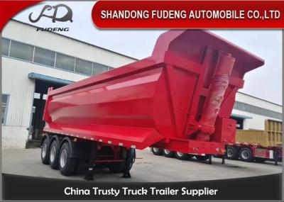 3Axles 30 Tons Dump Semi Trailer 25-30 Cubic Meters Transport Stone Tipper