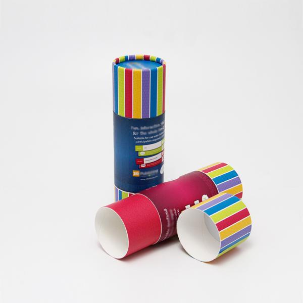 Custom LOGO Printing Cardboard Paper Cosmetic Tube ECO Friendly
