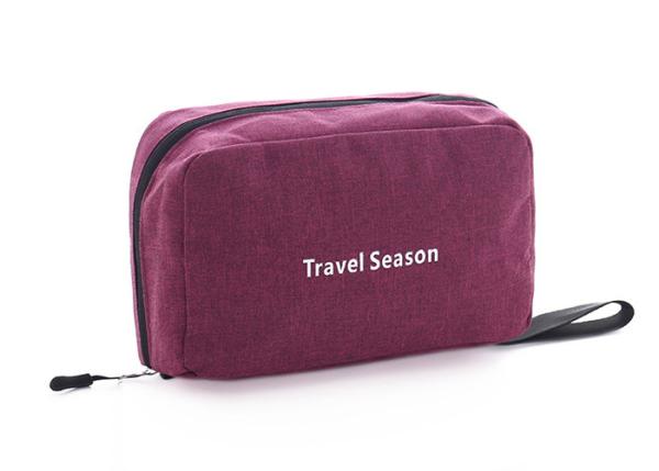 Nylon Mens Toiletry Bag ROHS Certificated For Travel Camping Outdoor