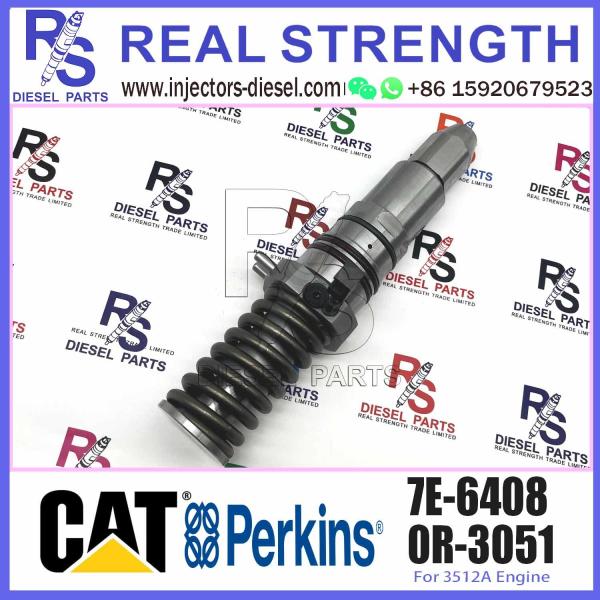 High quality Fuel injector common rail parts injector 7E-6408 for CAT 3512A 3508 3512 3516