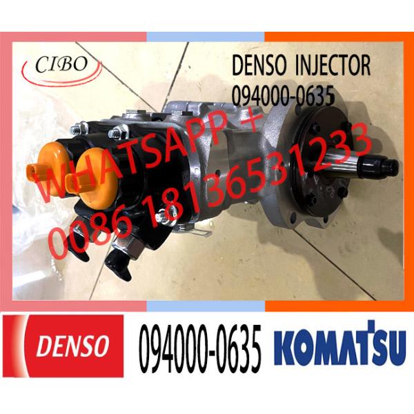 Pompe à essence à rampe commune pour moteur diesel SA12VD140 094000-0635 pour KOMATSU INDUSTRIEL 6219-71-1121