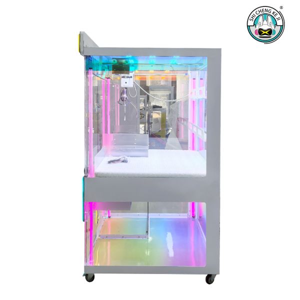 Fantasy Color Fairy Large Claw Machine Blue And Pink Lights
