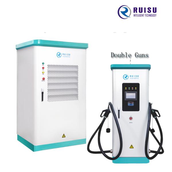 Split Air Cooling Fast EV Charger , 240kw 45Hz DC Electric Vehicles Charging Station