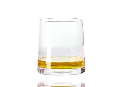 Hand Blown 270ml 95mm Old Fashioned Crystal Whiskey Glasses Thin Wall, Crystal Whiskey Glasses
