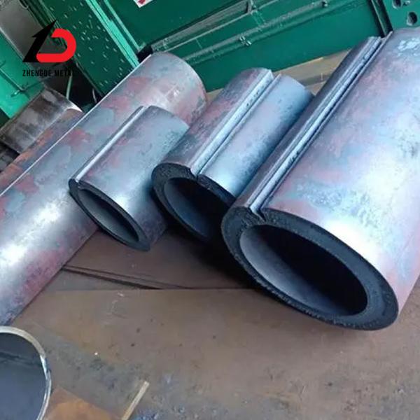 LSAW SSAW ERW Sch40 0,6-30 mm épais tubes enroulés avec parois en acier au carbone doux tubes sans soudure soudés pour le forage pétrolier / gazier