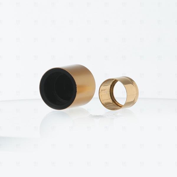 Lightweight Perfume Bottle Caps In Gold Aluminum Color Standard CE