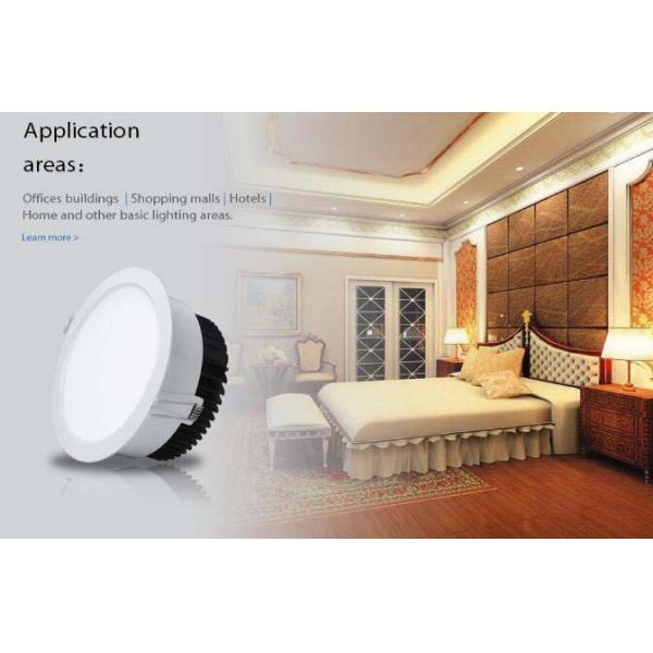 High Brightness Fire-proof 18w led downlight Recessed For Home / Office