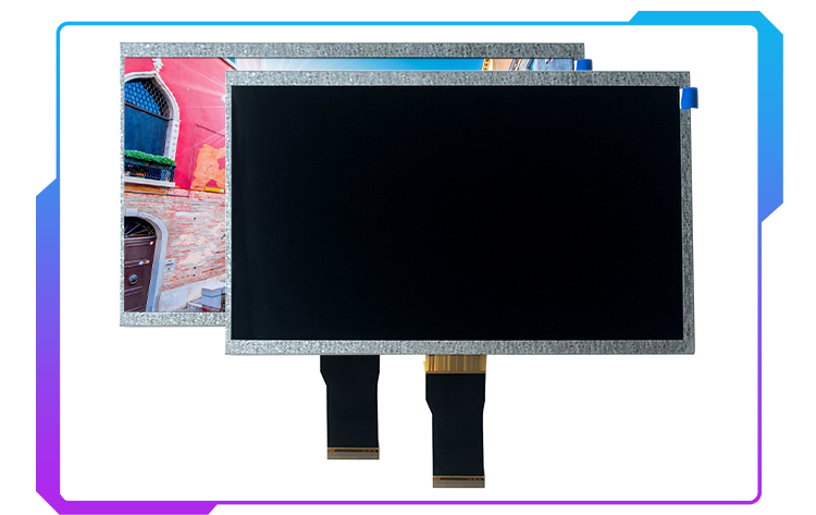 IPS LCM LCD 10.1 Inch Display TFT Colour Screen With 50 Pin RGB Interface 1024x600