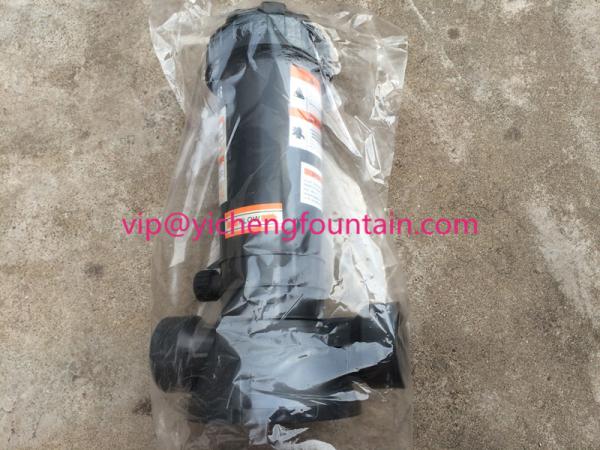 1.5 Connection Pool Control System Chlorine In - Line Chemical Feeder Deep Grey Color For 4kgs