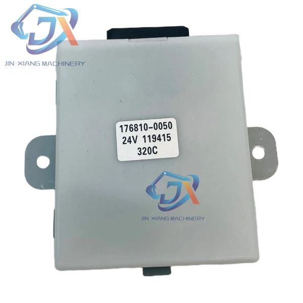 Excavator Parts 24V 176810-0050 Relay Wiper Motor Controller Assembly for E320B E320E E320D Wiper Control Panel