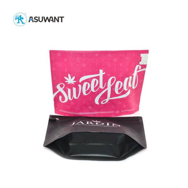 Waterproof Custom Specialized Operation Matte Aluminum Foil Bags Child Proof Cookies Smell Proof Bag