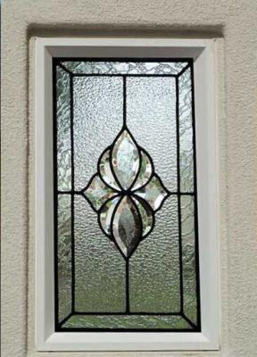 cabinet door decorative  glass of patina caming