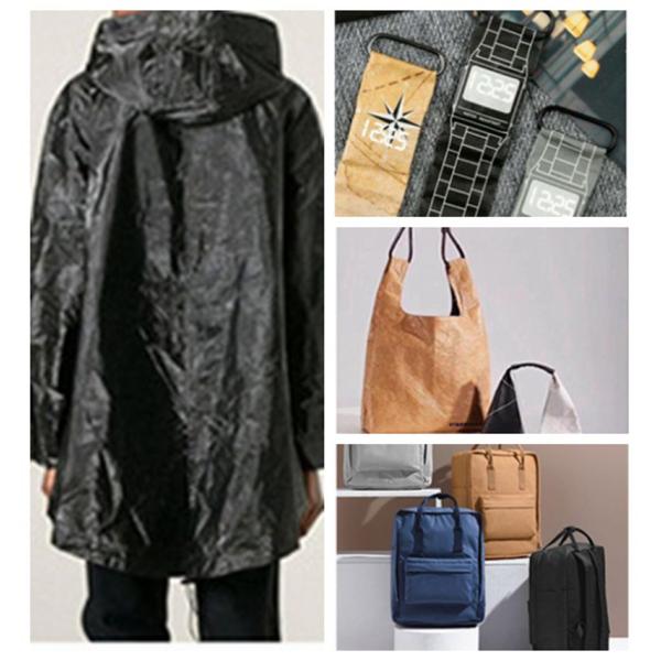 0.2мм Промываемый цвет 1073D Тканевая бумага для дождевого пальто Неотделимая