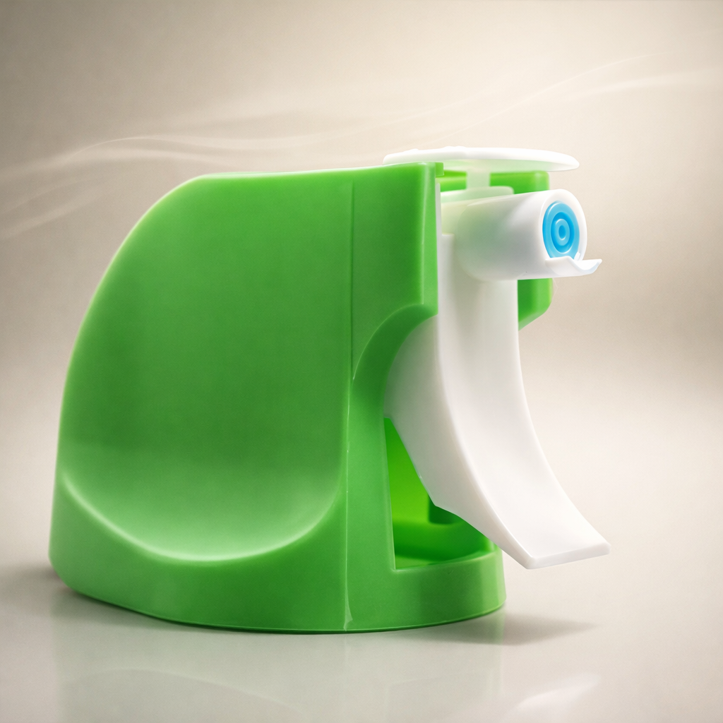Controlled Spray Aerosol Trigger Actuator Cap with Durable Construction and Versatile Compatibility