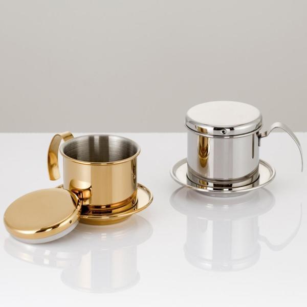 High Efficiency Stainless Steel Coffee Maker Durable  Coffee Filter Pot