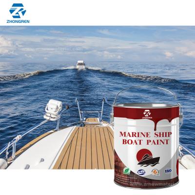 Eco Friendly Marine Boat Paint Acid And Alkali Resistant Marine Hull Paint