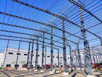 High Strength Galvanized Portal Type Large Span Steel For Factory Building