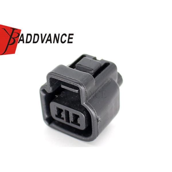 Черная автомобильная разъем-розетка 2 путей с уплотнениями и терминалами провода