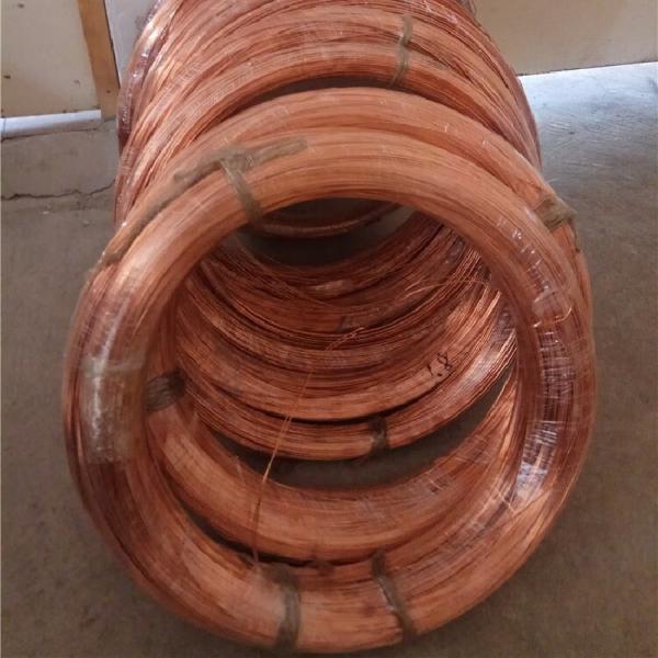 0.5 - 2,6 mm de alambre redondo de cobre puro para electricistas