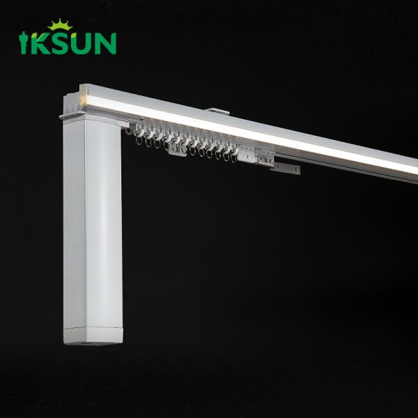  Wholesale  Aluminum Smart Track For  LED Strip  Hanging Rail  Curtain  Tracks Accessories