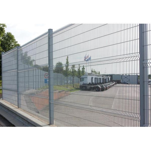 Decorative 6ft 6mm Welded Wire Mesh Fencing Powder Coated For Park