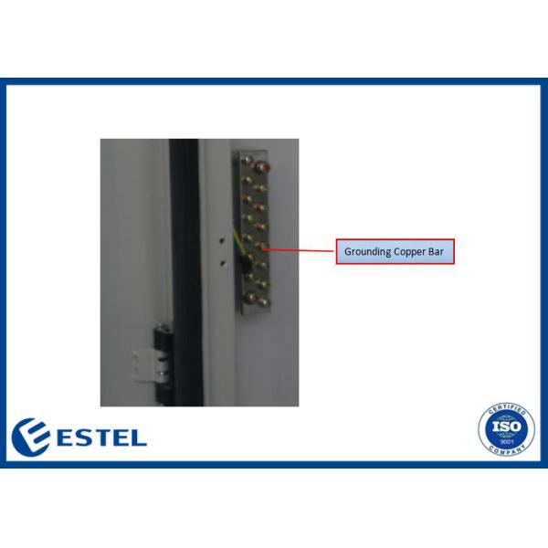 Double Doors 19 Inch Outdoor Telecom Enclosure One Compartment