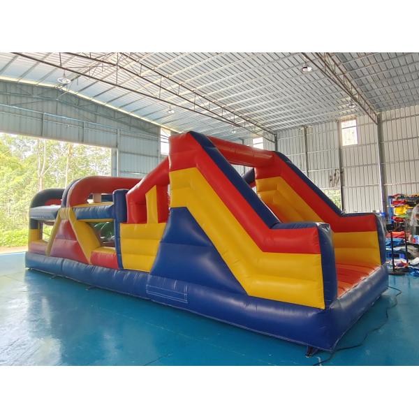 Коммерческий класс ПВХ брезент гигантские надувные препятствия курсы надувные веселый город для открытого воздуха