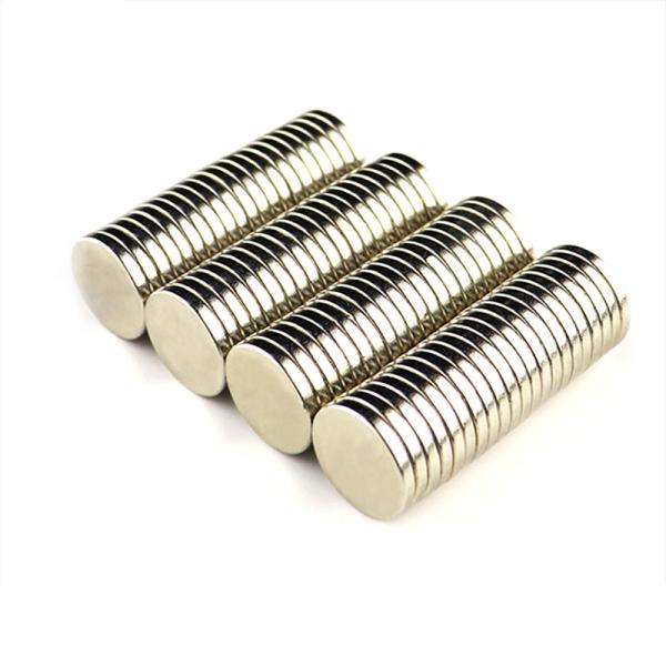 Strong Circle Magnets N35 N52 Neodymium Disc Magnets Axial Radial Magnetization