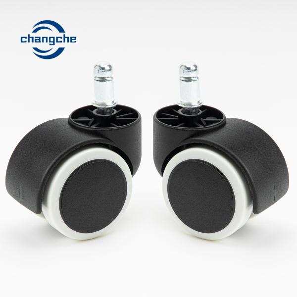 200 lb Office Chair Castor Wheels Casters For Hardwood Floors 2 Inch