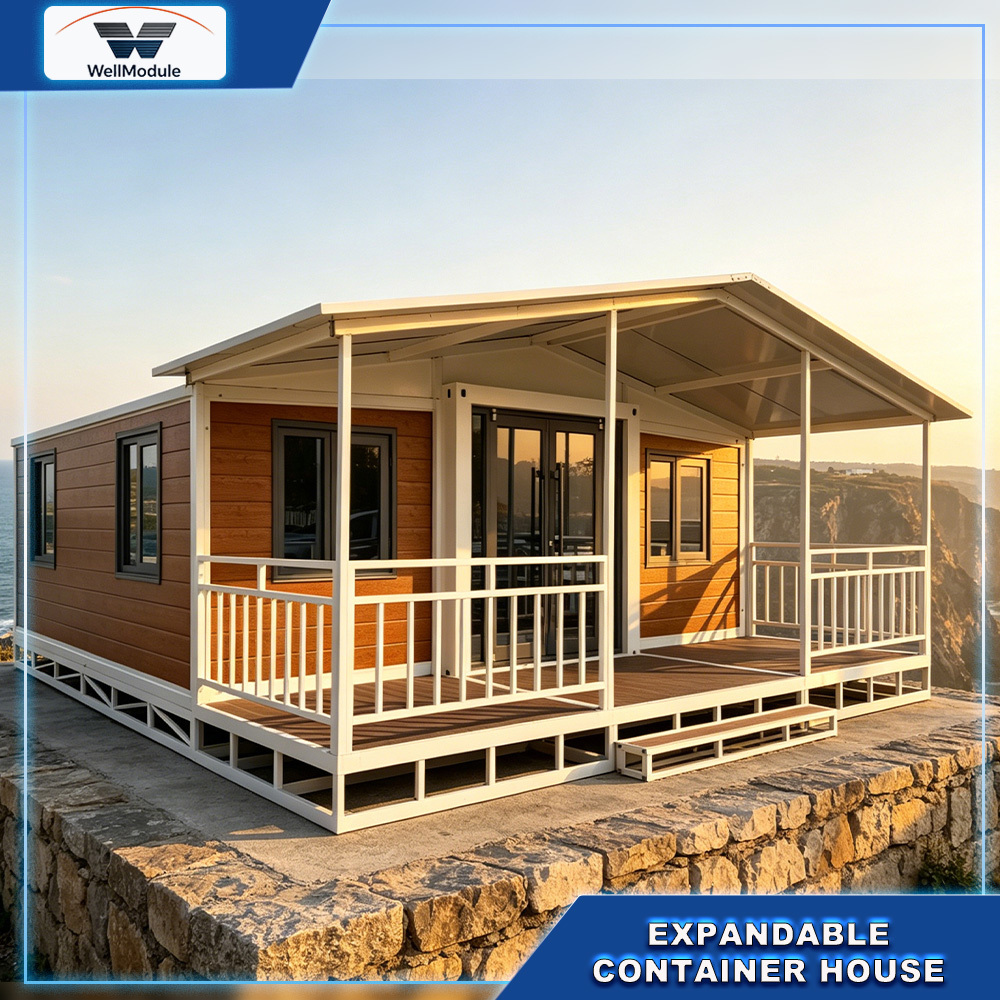 Luxury 40FT 2 Bedroom Expandable Container House with Bathroom