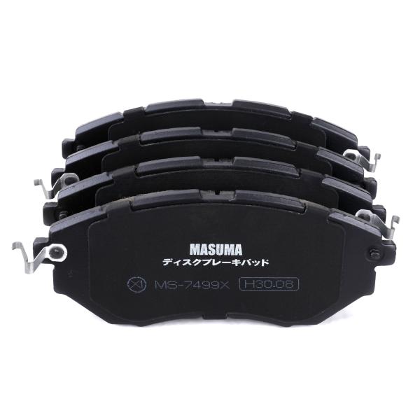 ADS74232 MASUMA Auto Chassis Parts Ceramic Disc Brake Pads for Subaru 26296AJ000 ASV40L