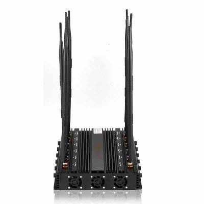 Jammer sem fio do sinal de Wifi da cobertura, construtor de controle remoto do sinal de 2g 3g 4g